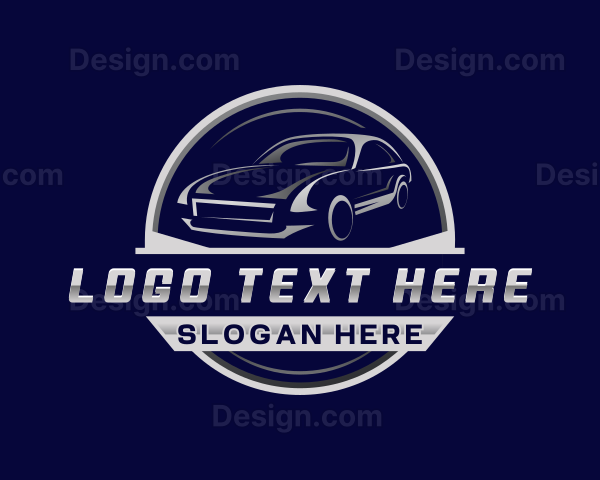 Luxury Car Garage Logo