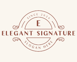 Classic Luxury Business logo design