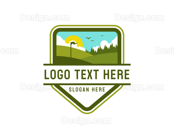 Golf Course Country Club Logo