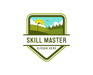 Golf Course Country Club logo design