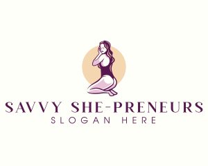 Woman Body Sexy Logo