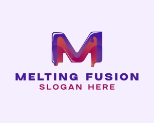 Modern Melting Paint logo