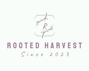 Nature Plant Branches logo design