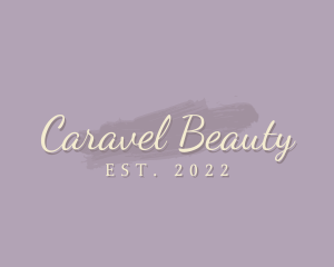 Beauty Pastel Wordmark logo design