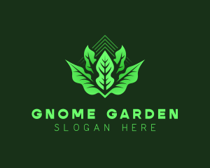 Plant Leaf Gardening logo design