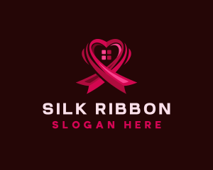 Ribbon Heart Foundation logo design