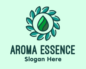 Herbal Essence Droplet logo design