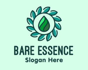 Herbal Essence Droplet logo design