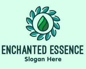 Herbal Essence Droplet logo design