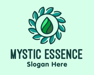 Herbal Essence Droplet logo design