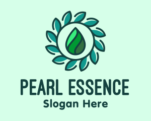 Herbal Essence Droplet logo design