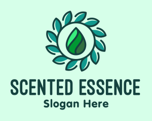 Herbal Essence Droplet logo design