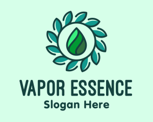 Herbal Essence Droplet logo design