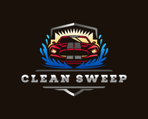 Cleaning Car Garage logo design