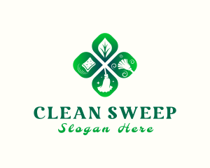 Eco Housekeeping Tools logo design