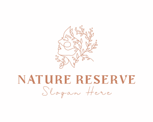 Nature Woman Cosmetic logo design