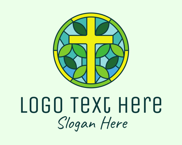 Church Mass logo example 3