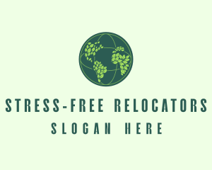 Eco Nature Globe  logo design