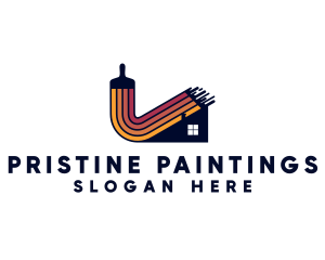 House Paint Renovation logo design