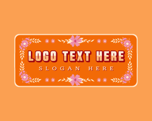 Floral Decor Signage logo