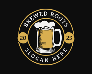 Brewery Beer Mug logo
