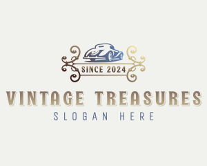 Vintage Car Detailing logo design