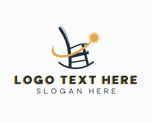 Rocking Chair Seat Furniture logo