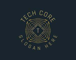 Digital Technology Cyber logo design