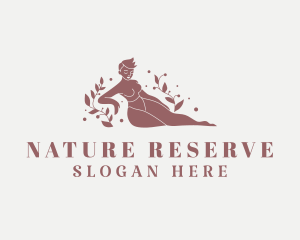 Nature Sexy Woman  logo design