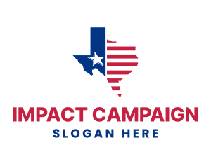 Campaign Texas Map logo