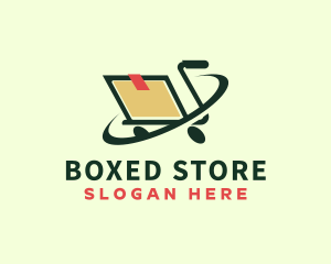 Push Cart Delivery logo design