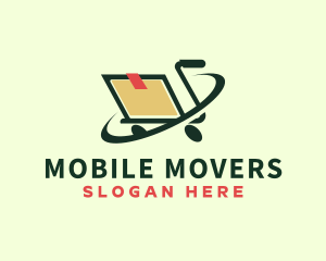 Push Cart Delivery logo design