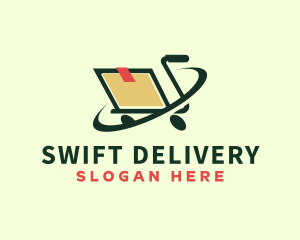 Push Cart Delivery logo design