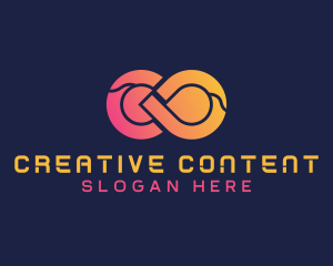 Creative Infinity Loop logo design