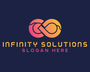 Creative Infinity Loop logo design