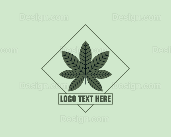 Organic Cannabis Hemp Logo