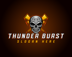 Thunder Skull Gaming logo design