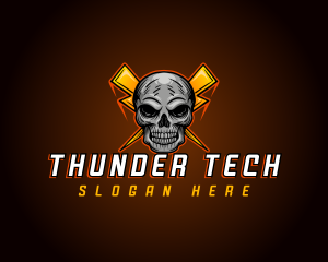 Thunder Skull Gaming logo design