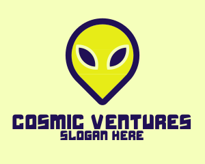 Space Alien Head logo