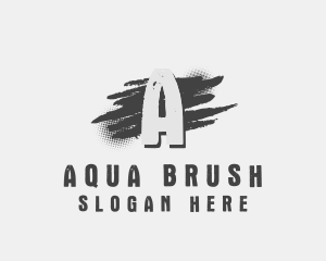 Urban Ink Brush logo design