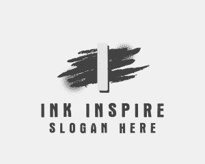 Urban Ink Brush logo design