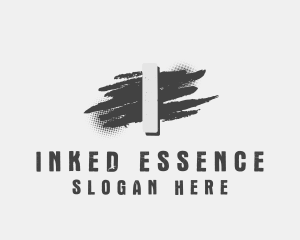 Urban Ink Brush logo design