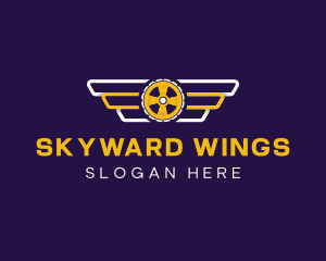 Tire Wings Automotive logo design