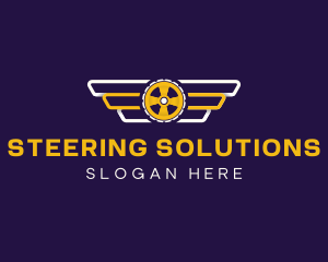 Tire Wings Automotive logo design