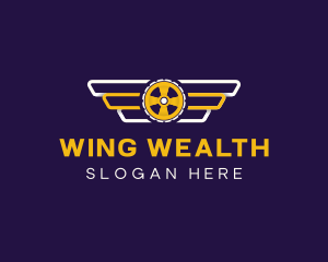 Tire Wings Automotive logo design