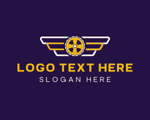 Tire - Tire Wings Automotive logo design