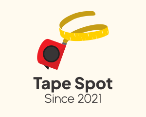 Measuring Meter Tape  logo design