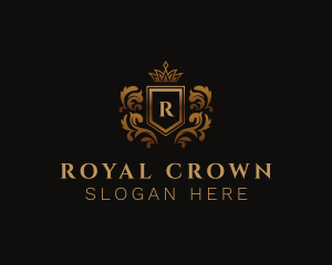 Crown Shield Aristocrat logo design