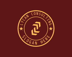 Gold Company Emblem logo design