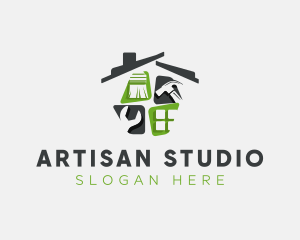 House Tools Renovation logo design